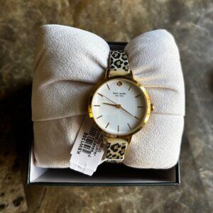 Kate Spade New York Leopard Print Watch (KSW1355)
